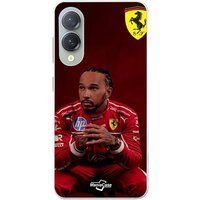 Ferrari Coque Pour Samsung Galaxy S25 Edge Hamilton Scuderia Ferrari official wallpaper