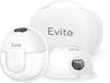 Evite Elektrische Draadloze Borstkolf Maxi – Handsfree & Draagbaar – BPA-Vrij – Elektrische Borstkolf – Met E-book - Inclusief Tas - Wit