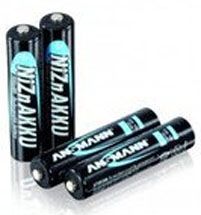 Ansmann AAA NiZn Rechargeable Batteries - 4 Pack
