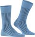 FALKE Shadow gedessineerd katoen sokken heren blauw - maat 41-42