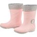 LUPILU Bottes de pluie pour tout-petits avec doublure chaude et lumineuse (Rose clair, 25)