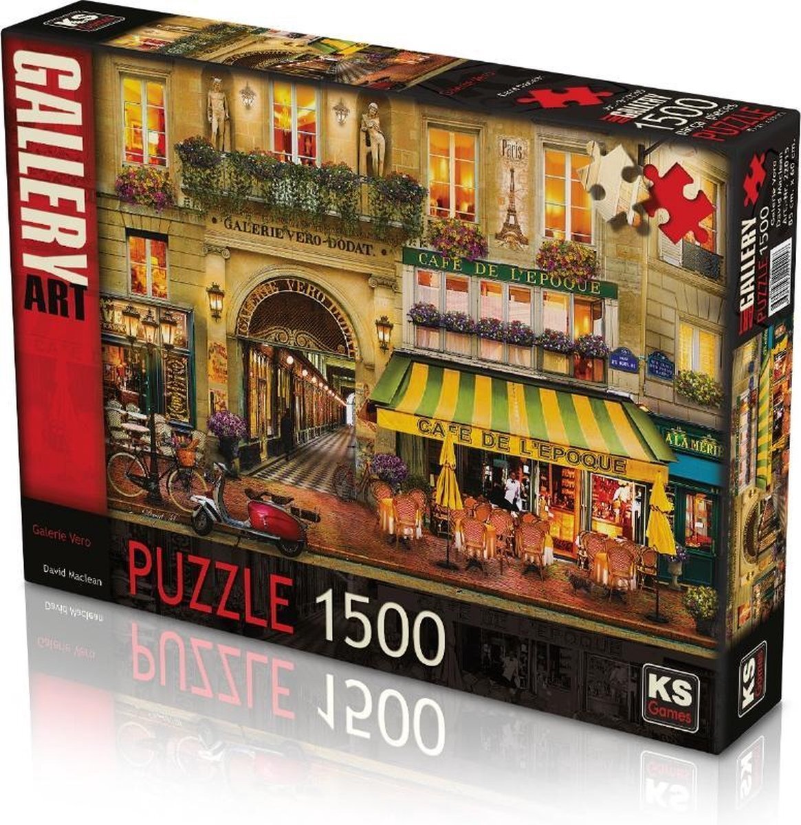 KS Games Galerie Vero Puzzel 1500 Stukjes