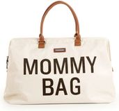 Childhome Mommy Bag - Sac de soins - Blanc - Écru - Sac bandoulière - Incl. matelas à langer