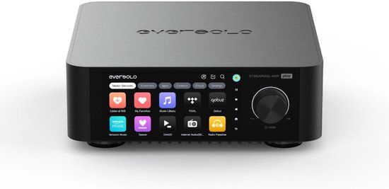 Eversolo Play All-in-one Streamer/Versterker - Zwart