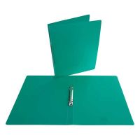 Bronyl ringband met 2 O-ringen - transparant groen (25 mm)