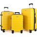 Valises cabine S/M/L / Lot de valises à coque rigide, légères, en ABS, spacieuses, résistantes, à roulettes, valise cabine, grande capacité