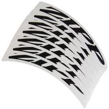 Zipp Sram Wheel Decal Kit 808 Disc Single Rim+1 Extra Decal Stickers Wit
