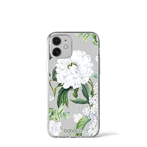 ERT GROUP Mobiele telefoonhoesje voor iPhone 12 Mini - Babaco Flowers 031