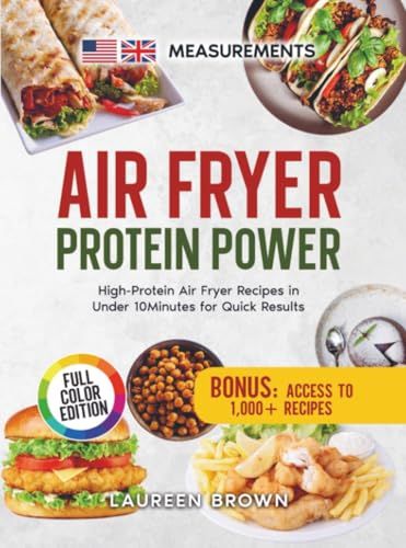 Air Fryer Protein Power: High-Protein Air Fryer Recipes in Under 10 Minutes for Quick Results