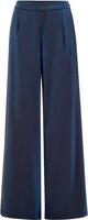 WE Fashion Dames wide leg broek - Donkerblauw - Maat 40