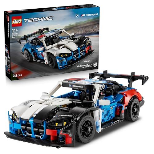 LEGO Technic BMW M4 GT3 EVO Racewagen – Bouwpakket voor Kinderen met V6-motor, Sturing en Deuren die Open Kunnen – Cadeau voor Jongens vanaf 11 Jaar en Motorsportfans – 42226