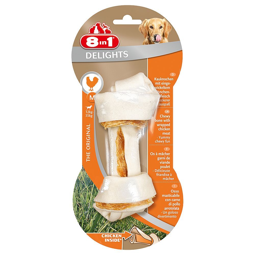 8in1 Delights Kauwknochen M
