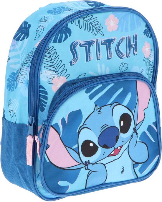 Undercover Lilo & Stitch Rugzak - Blauw - Extra Voorvak - Kinderen - Unisex - 2024