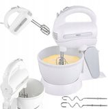 Maestro MR-553 standmixer met draaiende kom - 600 W, 3,5 liter, zwart/staal