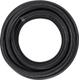 VEVOR 6AN brandstofleidingset, 300" brandstofslangset, 5/16" nylon roestvrijstalen gevlochten brandstofleiding olie-/gas-/dieselslangstaartconnectorset 15-delige draaibare adapterset