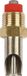 Agritura Kerbl Bijtnippel Varken 64mm Messing RVS