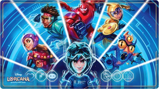 Disney Lorcana Big Hero 6 Playmat