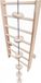 Klimtouw pour enfants, 2,5 mètre, adapté pour jeux d'extérieur, portiques et gymnastique, avec inserts en bois