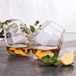 Mad Monkey Whisky glazen set - diamant vorm - 2 stuks