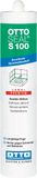 Otto Chemie Ottoseal S100 Sanitairsilicone 300ml koker - Zwart C04