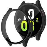 Techsuit Coque Defense360 Pro pour Samsung Galaxy Watch6 / Watch5 / Watch4 Série 40mm, Noire