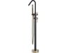 Beliani VICTORIA - Doucheset - Zwart - Messing