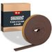 HELPMATE P-profiel afdichtstrip 9x5,5 mm – 18 m – Bruin