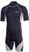 Beco Wetsuit Heren Shorty Naxos | Zwart/grijs 2XL