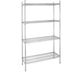 Vogue voorraadrek met 4 schappen 91.5x45.7cm