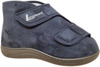 Liromed Almere Marine 477-20Z5 Medische Pantoffels Velous Zwart Uniseks Zorgvergoeding Mogelijk - Blauw - 38
