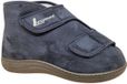 Liromed Almere Marine 477-20Z5 Medische Pantoffels Velous Zwart Uniseks Zorgvergoeding Mogelijk - Blauw - 38