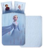 Disney Frozen Elsa Dekbedovertrek 100 x 135 cm - Katoen - Blauw