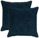 vidaXL - Kussensloop - 2 stuks - Marineblauw - 60 x 60 cm