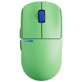 Pulsar Gaming Gears X2 Crazylight Ultralichte draadloze mini-gamingmuis, 35 g, symmetrische vorm, 32 K dpi, optische schakelaar, 8K dongle inbegrepen, Aqua Zest