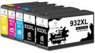HP OfficeJet Cartouches couleur 932XL, 933XL, multipack, 5 pièces