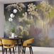 LUMALÉA Papier Peint Panoramique - Fleurs - 130 Cm X 98 Cm