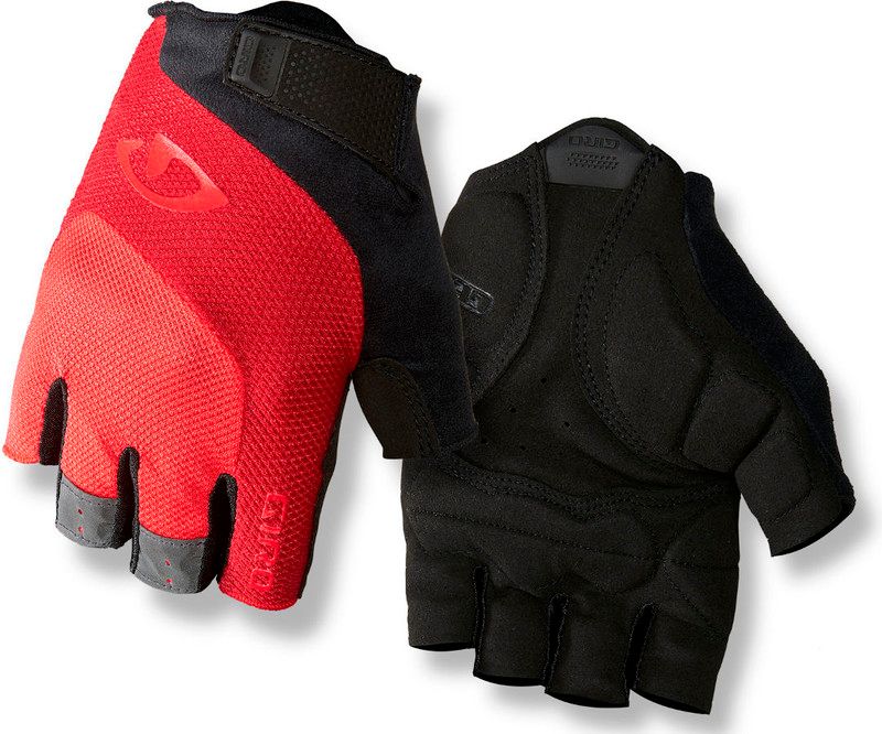 Giro Bravo Gel fietshandschoenen rood/zwart - 0768686081231
