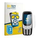 BROTECT - Screenprotector voor Karbonn K32N - Folie Beschermfolie Beschermglas matte 3 Stuks