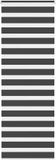 vidaXL Zebra rolgordijn 90x200 cm zwart