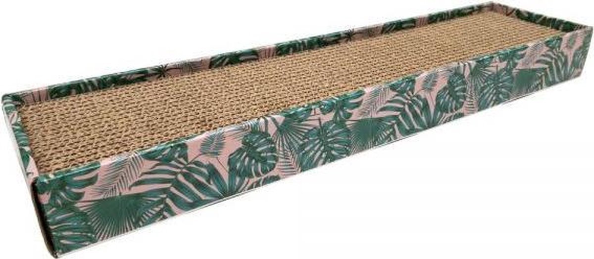 Croci Kruiskrabpaal van karton Homedecor texture, bladeren, afmetingen 48 x 5 x 12,5-450 g