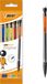 BIC Matic Original 0,7 mm HB Vulpotloden - Verschillende Kleuren Lichaam, Pak van 5 Stuks