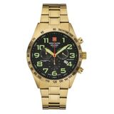 Swiss Alpine Military Combat Light Chrono SAM7047.9114 Herenhorloge