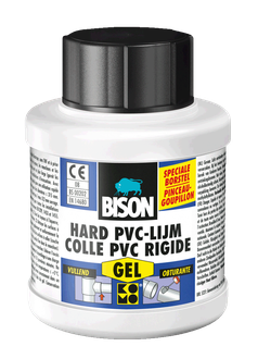 Bison Hard PVC-Lijm Gel Flacon 250 ml