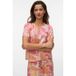 VERO MODA top met paisley print roze