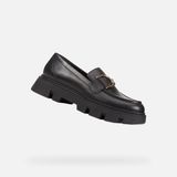 GEOX VILDE Dames Loafers - Zwart - Maat 40