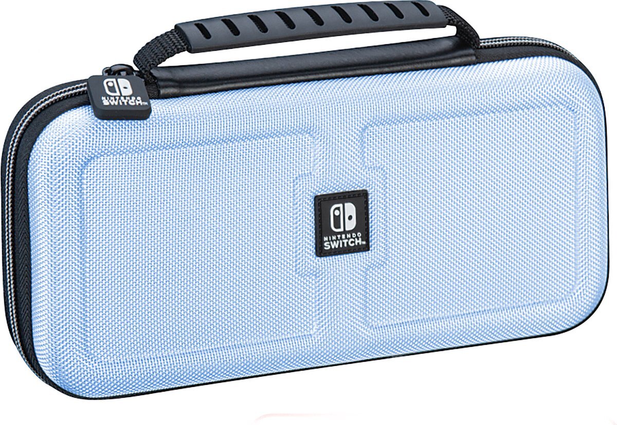 RDS Industries Official Case Deluxe - Consolehoes - Nintendo Switch - Lichtblauw