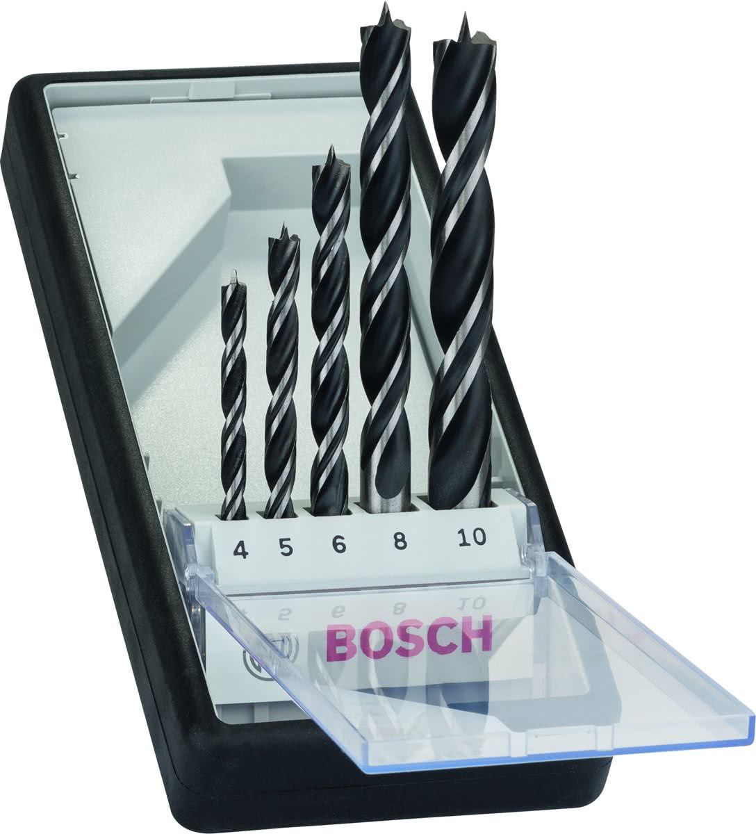 Bosch 5-delige houtborenset