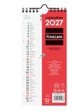 Finocam Wandkalender om te vullen 2027, neutraal, taal: Frans, maandkalender, planning en organisatie