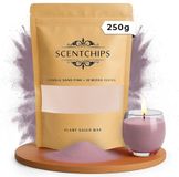 Scentchips Sable pour bougies - Sable pour bougies - Décoration de bougies - Remplissage de bougies - Accessoires de bougies 250 grammes