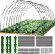 Markenlos Solidchoice - Folietunnel Set met 30 Glasvezel Stangen